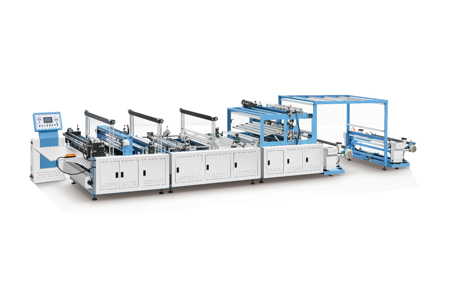 ZXL-1300雙放料無紡布制袋機(jī)(香蕉套袋、衛(wèi)浴潔具套袋、沙發(fā)套袋)